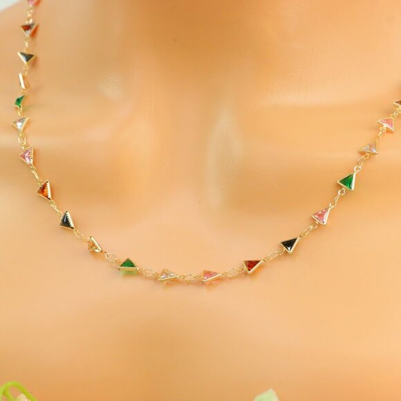 "New Beautiful Design Necklace Chain for Women/Girls, Gift, N794 - Picture 8 of 10